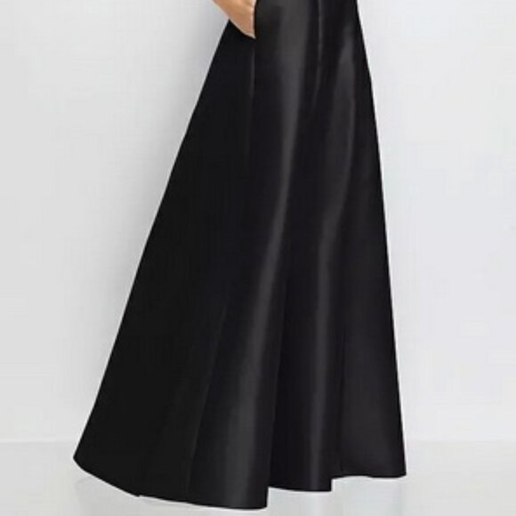 ALFRED SUNG Black Maxi Dress - Picture 4 of 6